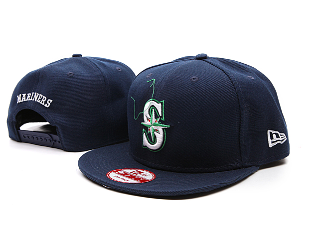 MLB Seattle Mariners Snapback Hat NU03
